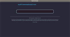 Desktop Screenshot of nyali-international.com